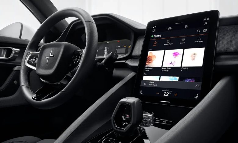 Android Automotive in a Polestar 2