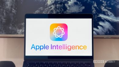 Apple Intelligence banner on MacBook Air M2