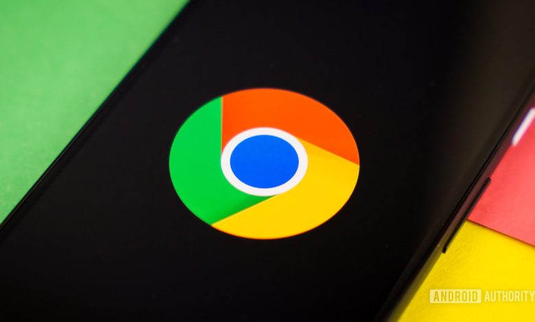 Google Chrome logo stock photo 2