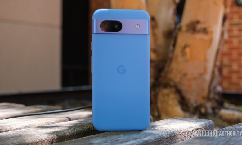 Google Pixel 8a rear hero