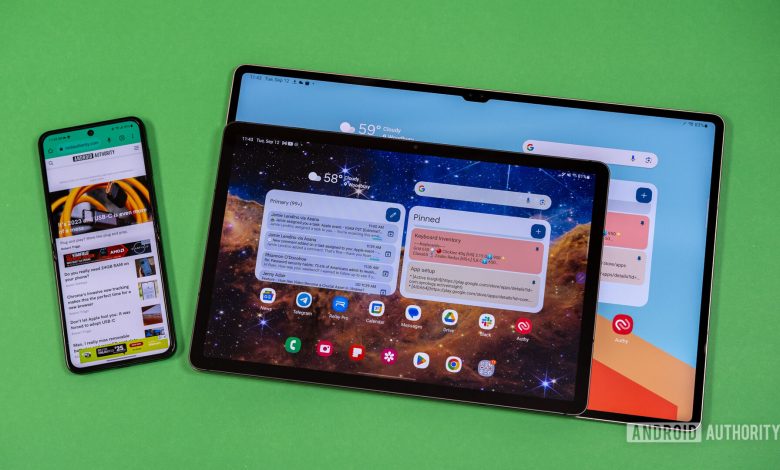 Samsung Galaxy Tab S9 comparison