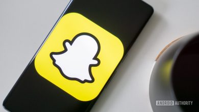 Snapchat logo stock photo 3