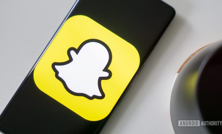 Snapchat logo stock photo 3