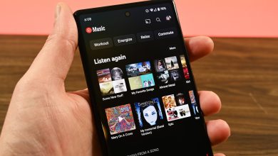 YouTube Music home screen UI 1