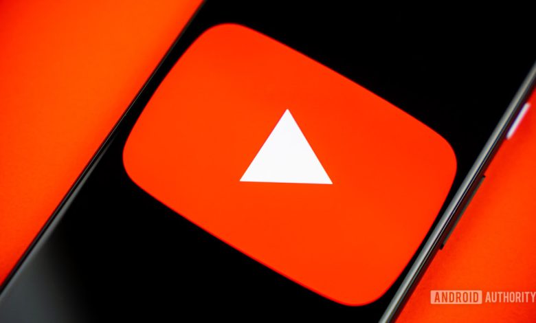 YouTube on smartphone stock photo 16