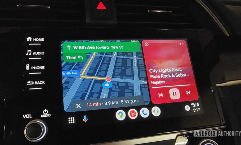 android auto dashboard