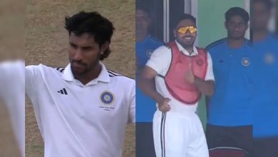 حركات رقص مضحكة من أفيش خان للاحتفال بعرض تيلاك فارما Duleep Trophy Ton Steal Show - شاهد