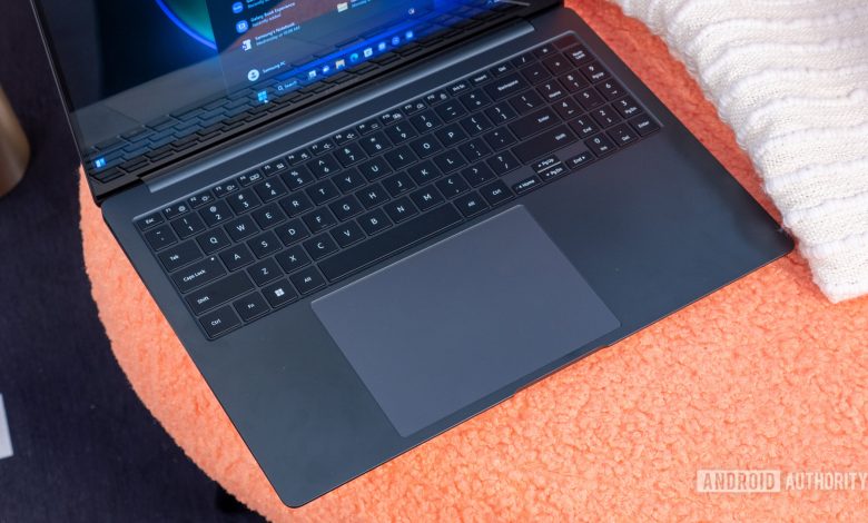 samsung galaxy book ultra keyboard and touchpad