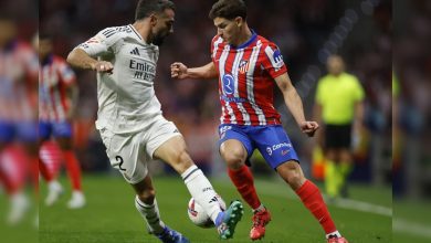 أتلتيكو مدريد vs ريال مدريد تحديثات مباشرة، الدوري الإسباني: تيبو كورتوا يتصدى بشكل كبير لينكر جوليان ألفاريز | أجهزة الصراف الآلي 0:0 RMA