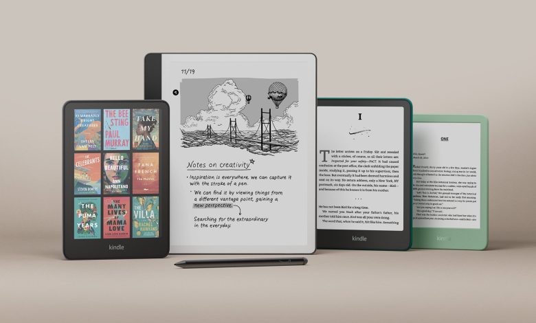 Amazon Kindle 2024 lineup