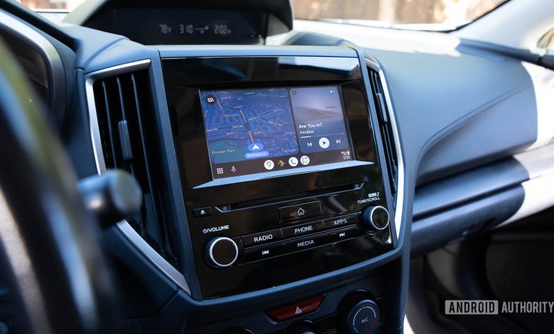 Android Auto 2024 with Steering Wheel