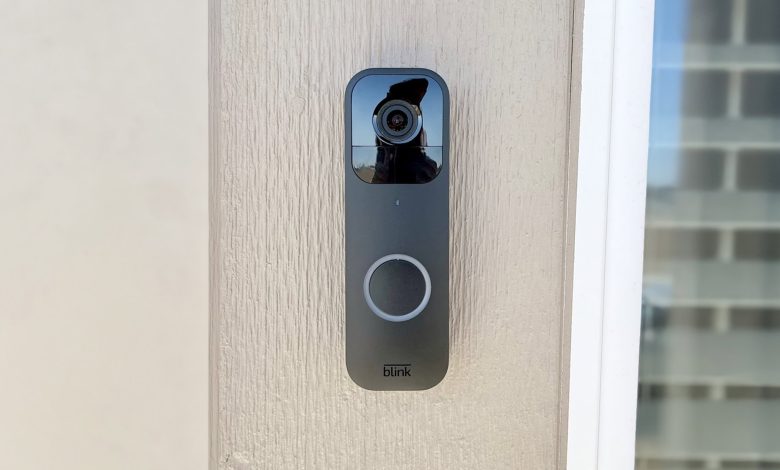 Blink Video Doorbell Head On