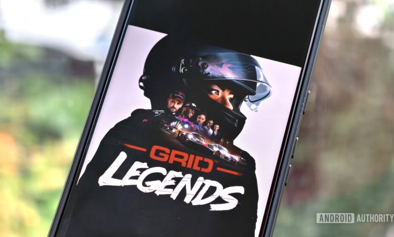 GRID Legends on a Pixel 7 Pro