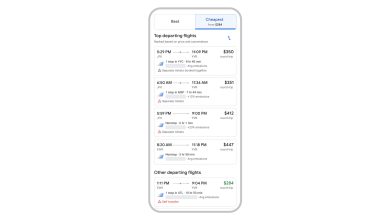 Google Flights new Cheapest tab