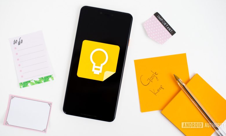 Google Keep Notes stock photo 1