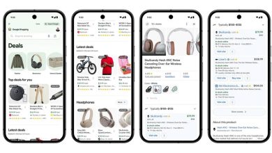 Google Shopping AI Upgrade Screenshots