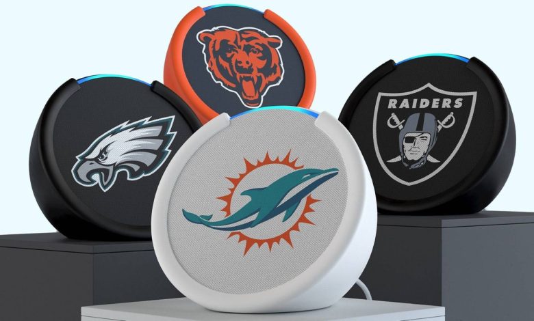 NFL edition Amazon Echo Pop feature