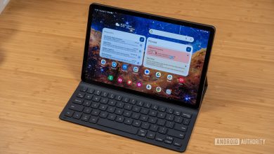 Samsung Galaxy Tab S9 and keyboard case