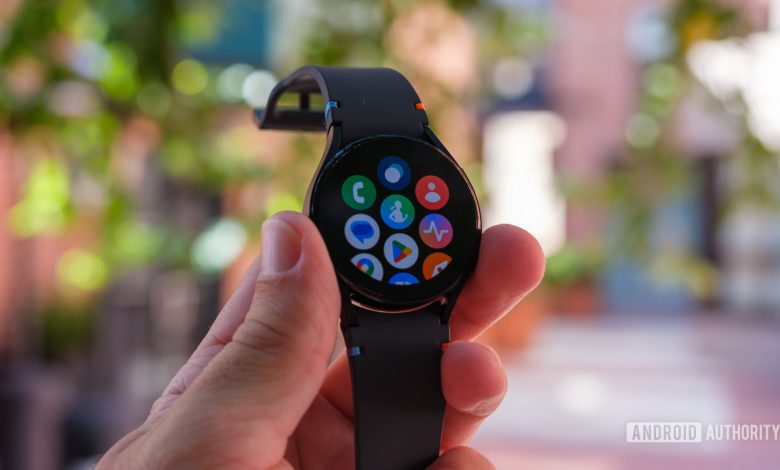 Samsung Galaxy Watch FE app drawer