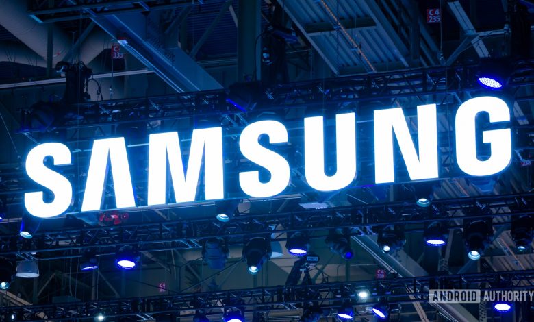 Samsung logo stock photo from CES 2024 (3)