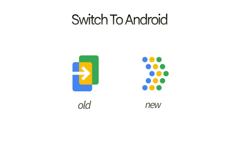 Siwtch to Android new logo