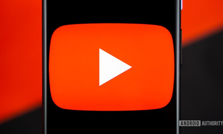 YouTube on smartphone stock photo 17