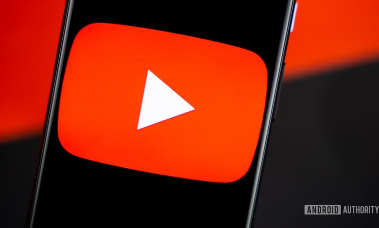 YouTube on smartphone stock photo 18