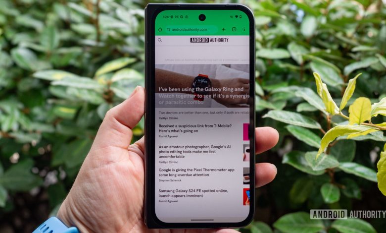 google pixel 9 pro fold chrome android authority 2