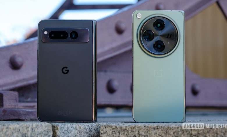 google pixel fold vs oneplus open cameras