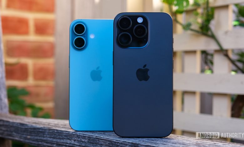 iPhone 16 Pro and iPhone 16 hero