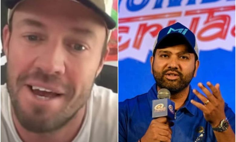 حول شائعات "روهيت شارما لقيادة RCB"، يقول AB De Villiers "سيعود فيرات كوهلي..."