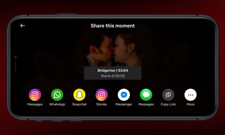 Netflix Moments share still