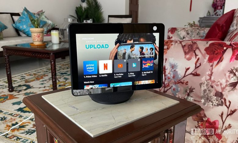 Amazon Echo Show 10 streaming services