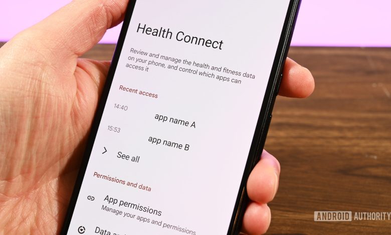 Android 14 Health Connect