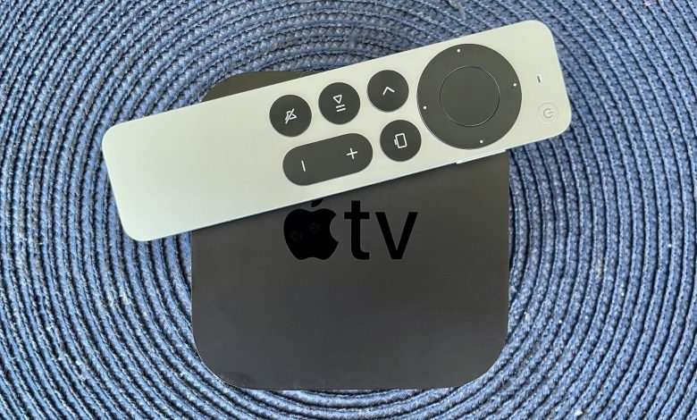 Apple TV 4K with remote