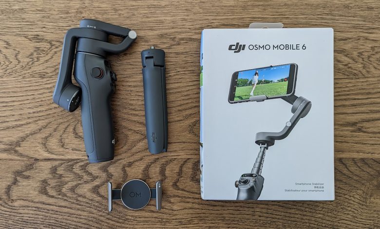 DJI Osmo Mobile 6 Review Retail Box Contents