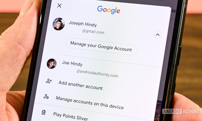 Google Play Store Multiple Accounts