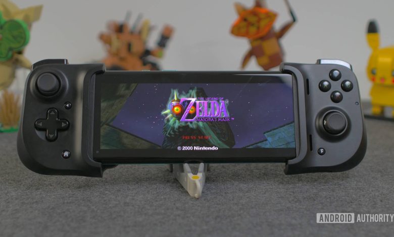 Legend of Zelda Majoras Mask native Android N64 port title