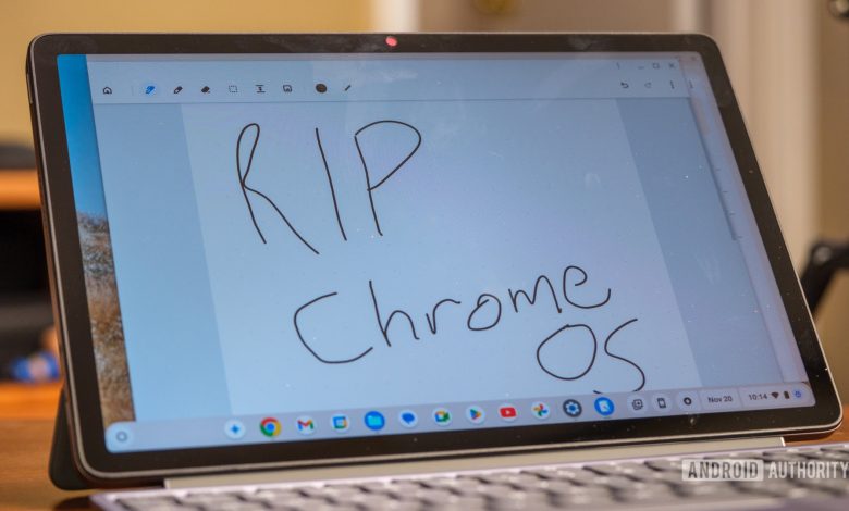 Lenovo Chromebook Duet Cursive app