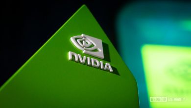 NVIDIA logo stock CES 2023 4