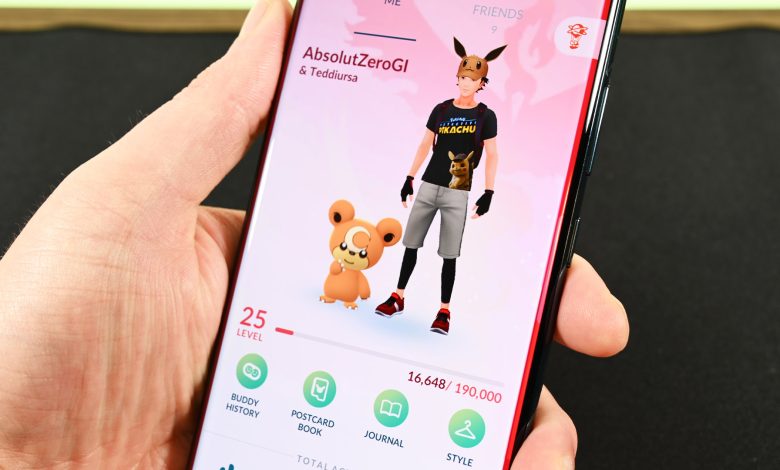 Pokemon Go Character Screen 1