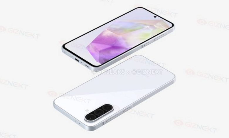 Samsung Galaxy A36 5G leaked render