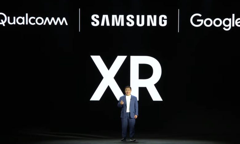 Samsung Qualcomm Google XR graphic Unpacked 2024