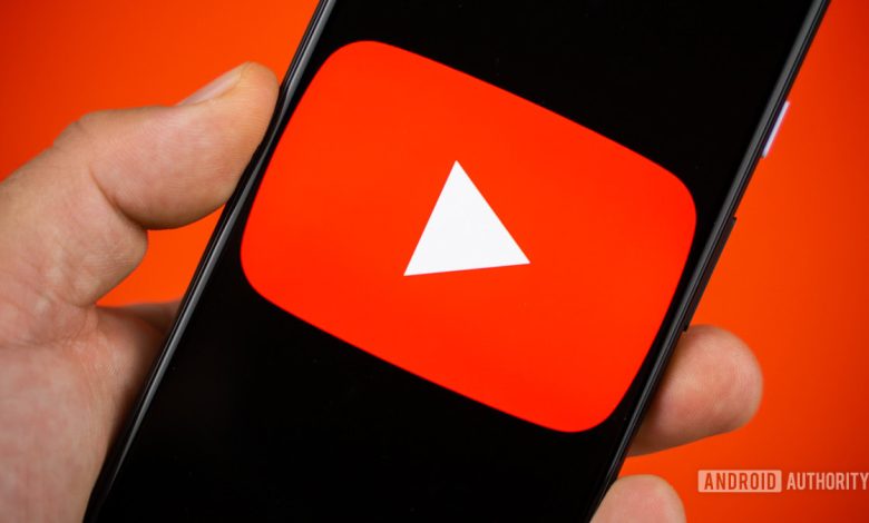 YouTube on smartphone stock photo 15