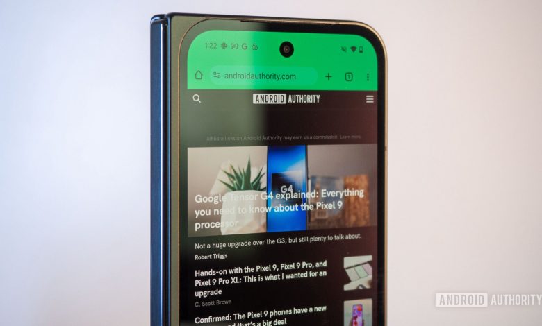 google pixel 9 pro fold chrome android authority 1