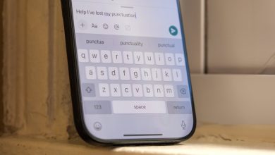 iPhone 16 Pro keyboard up close