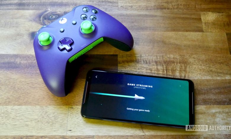 project xcloud preview xbox controller