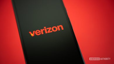 2024 Verizon logo on smartpohone Stock photo (3)