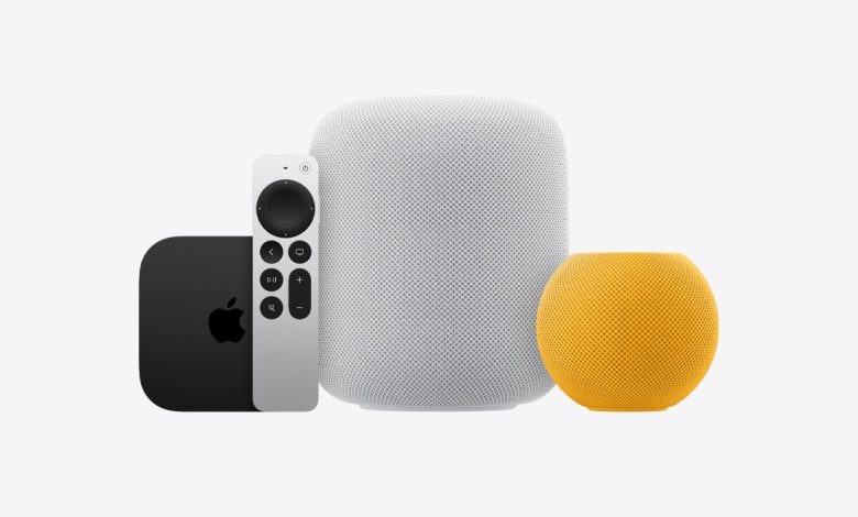 Apple TV, HomePod, HomePod mini