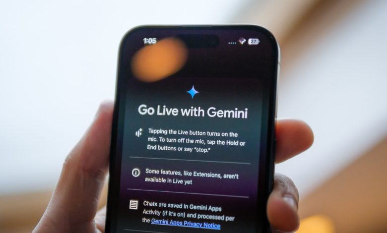 Gemini Live iOS